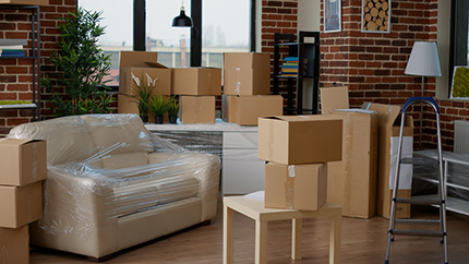 living room storage